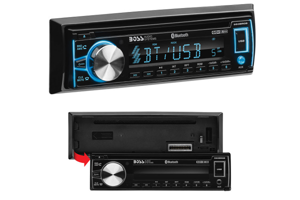  560BRGB / 1-DIN, CD/MP3  Detach Panel Bluetooth